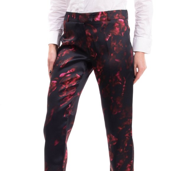 SINHA-STANIC Silk Satin Trousers size 44, Medium - Picture 4 of 12